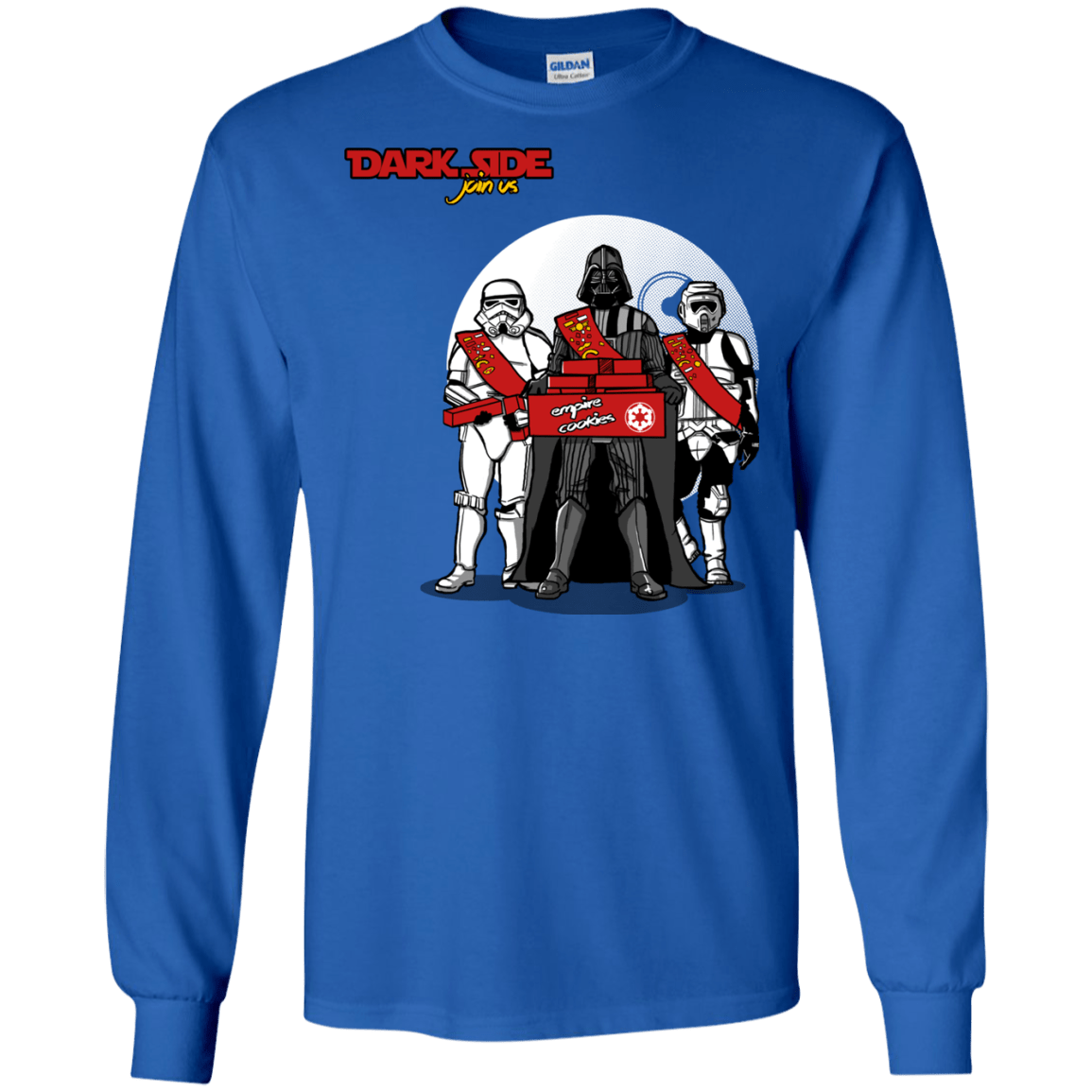 T-Shirts Royal / S Join The Dark Side Men's Long Sleeve T-Shirt