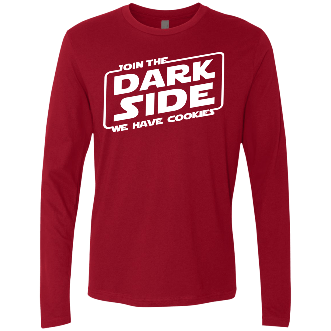 T-Shirts Cardinal / S Join The Dark Side Men's Premium Long Sleeve