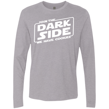 T-Shirts Heather Grey / S Join The Dark Side Men's Premium Long Sleeve