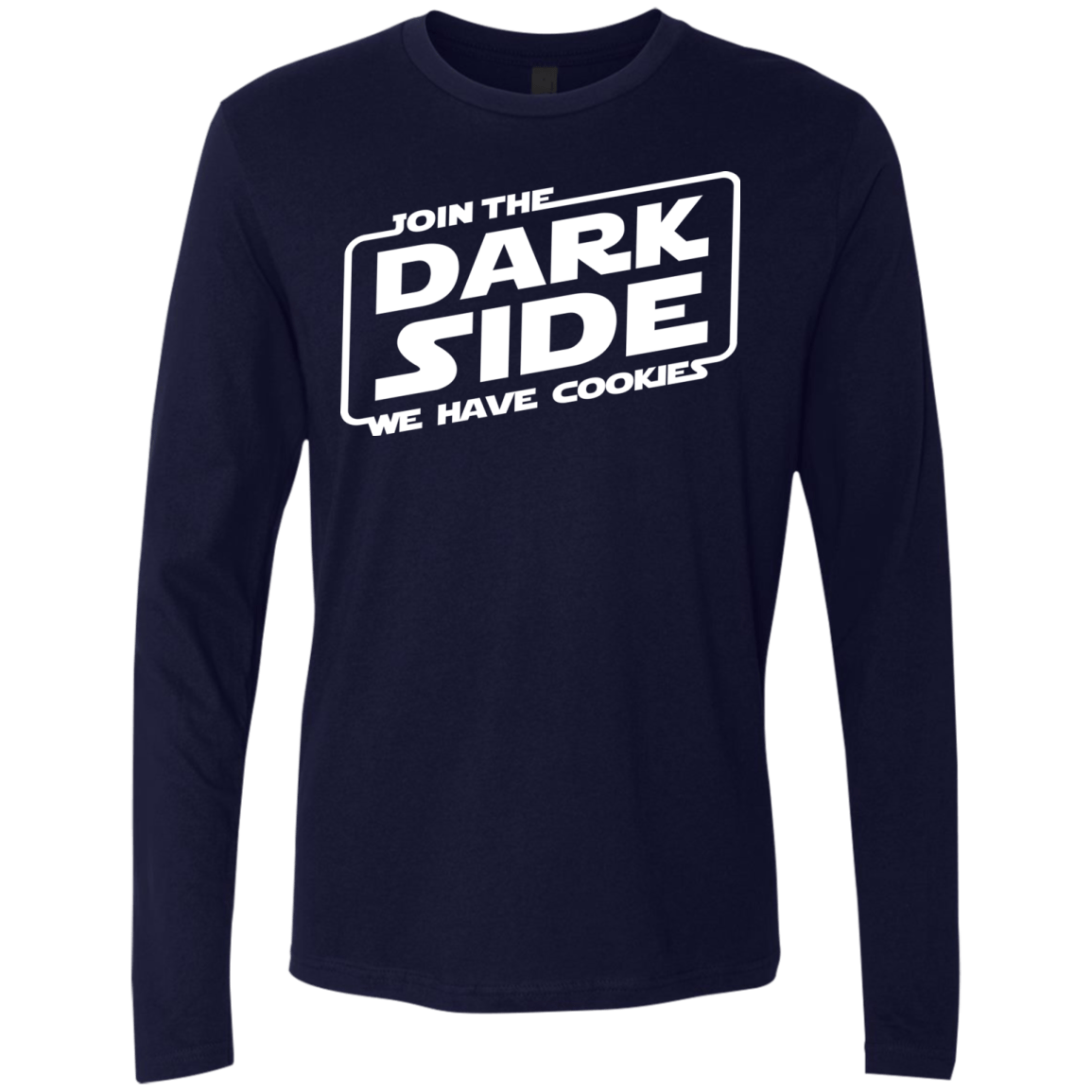 T-Shirts Midnight Navy / S Join The Dark Side Men's Premium Long Sleeve
