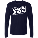 T-Shirts Midnight Navy / S Join The Dark Side Men's Premium Long Sleeve