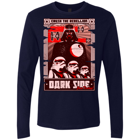 T-Shirts Midnight Navy / Small Join the Dark SIde Men's Premium Long Sleeve