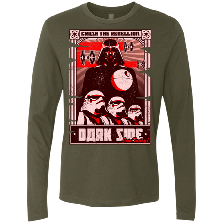T-Shirts Military Green / Small Join the Dark SIde Men's Premium Long Sleeve