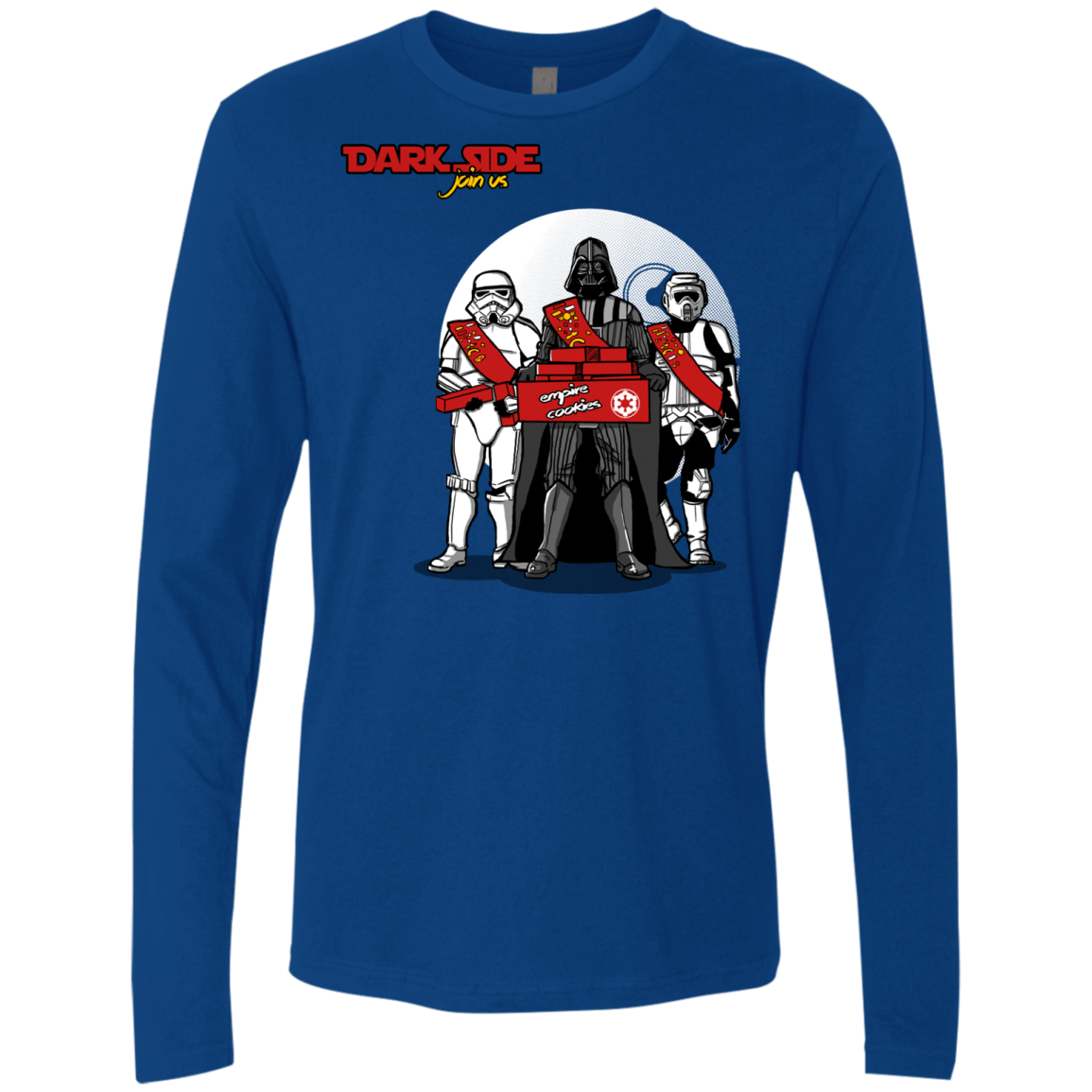 T-Shirts Royal / S Join The Dark Side Men's Premium Long Sleeve