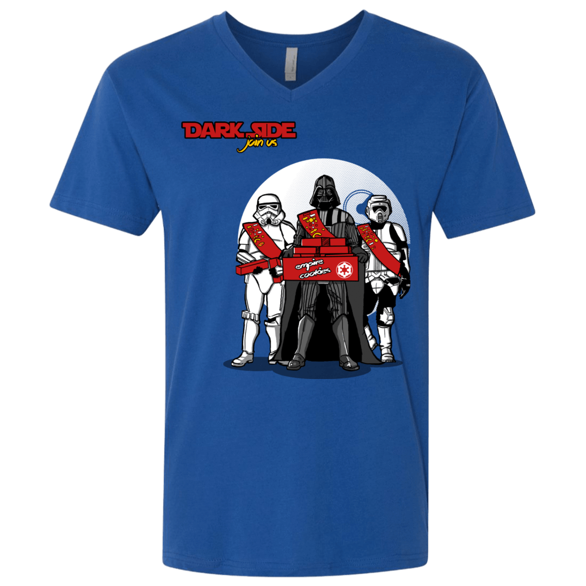 T-Shirts Royal / X-Small Join The Dark Side Men's Premium V-Neck