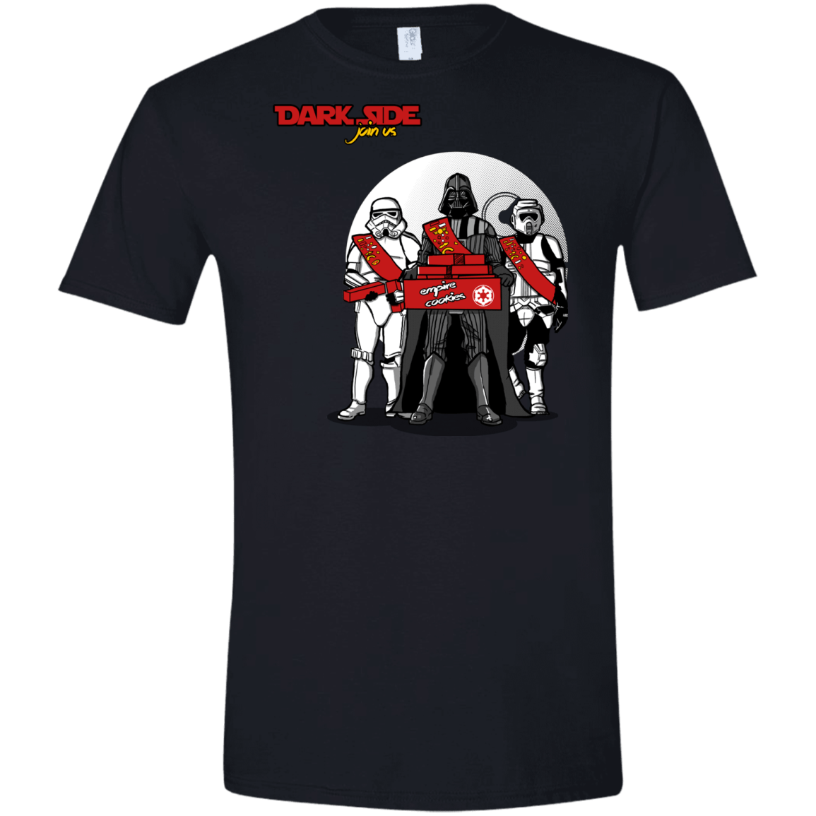 T-Shirts Black / X-Small Join The Dark Side Men's Semi-Fitted Softstyle