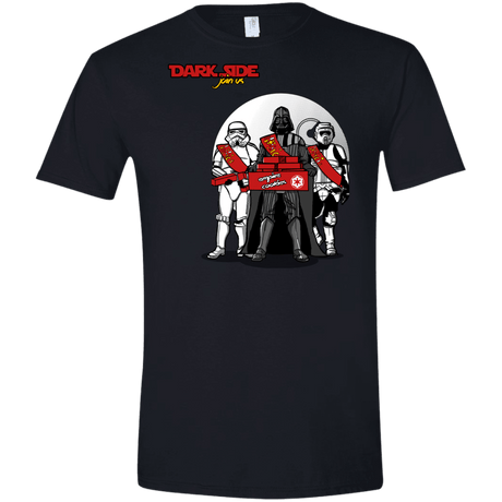 T-Shirts Black / X-Small Join The Dark Side Men's Semi-Fitted Softstyle