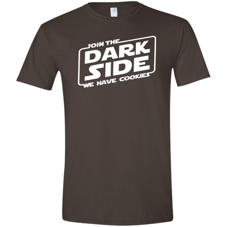 T-Shirts Dark Chocolate / S Join The Dark Side Men's Semi-Fitted Softstyle