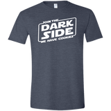 T-Shirts Heather Navy / S Join The Dark Side Men's Semi-Fitted Softstyle