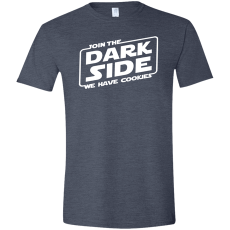 T-Shirts Heather Navy / S Join The Dark Side Men's Semi-Fitted Softstyle