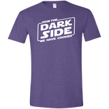 T-Shirts Heather Purple / S Join The Dark Side Men's Semi-Fitted Softstyle