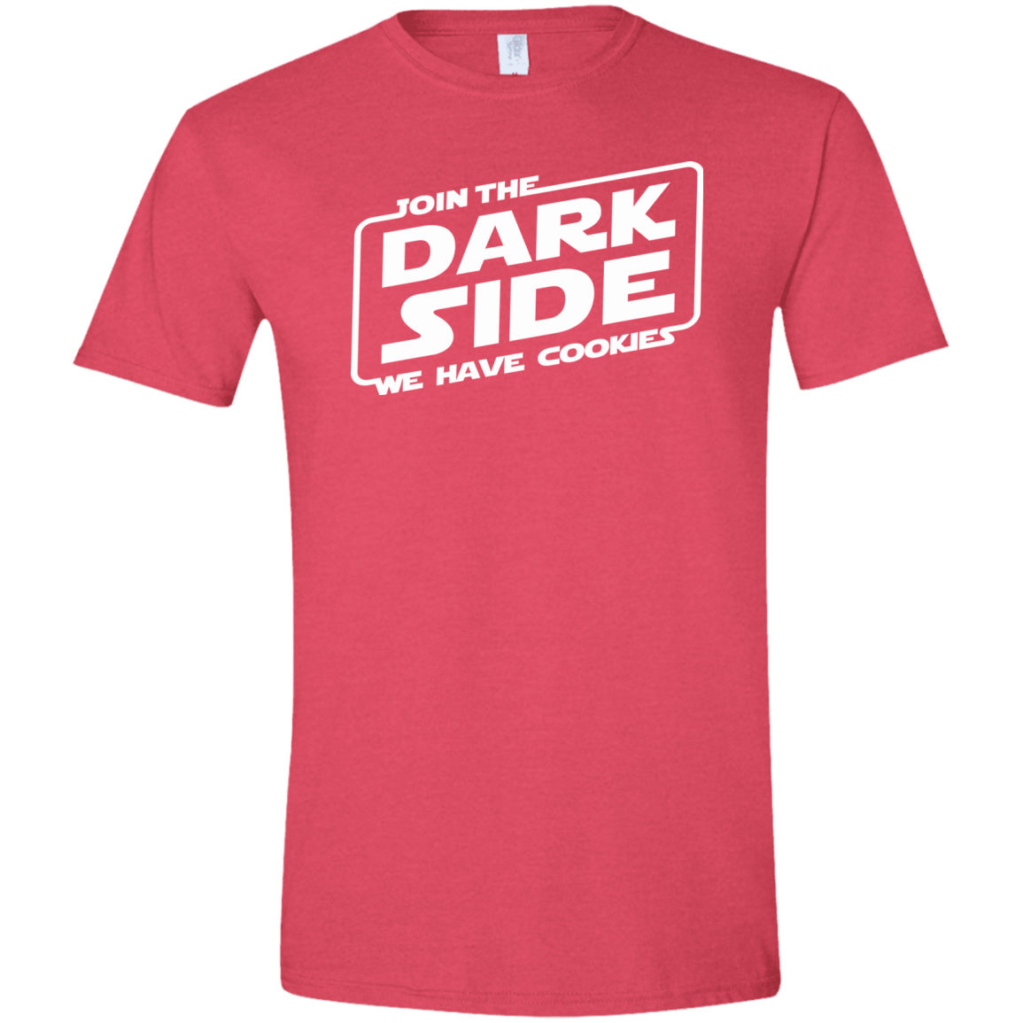 T-Shirts Heather Red / S Join The Dark Side Men's Semi-Fitted Softstyle