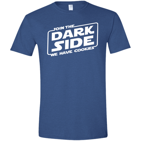 T-Shirts Heather Royal / X-Small Join The Dark Side Men's Semi-Fitted Softstyle