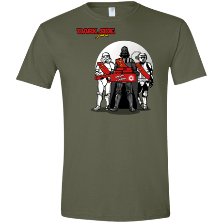 T-Shirts Military Green / S Join The Dark Side Men's Semi-Fitted Softstyle