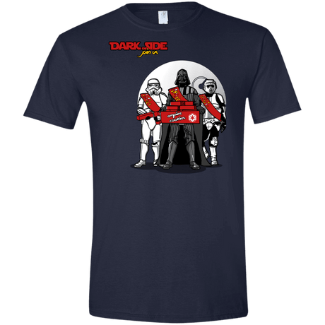 T-Shirts Navy / X-Small Join The Dark Side Men's Semi-Fitted Softstyle