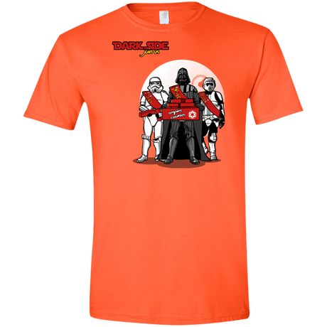 T-Shirts Orange / S Join The Dark Side Men's Semi-Fitted Softstyle