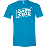 T-Shirts Sapphire / S Join The Dark Side Men's Semi-Fitted Softstyle
