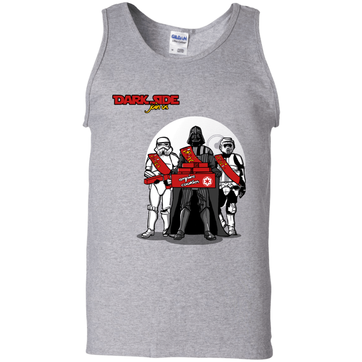 T-Shirts Sport Grey / S Join The Dark Side Men's Tank Top