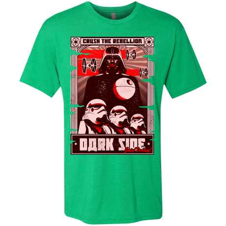 T-Shirts Envy / Small Join the Dark SIde Men's Triblend T-Shirt