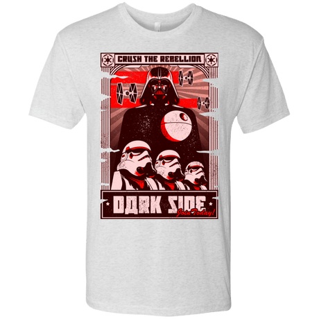 T-Shirts Heather White / Small Join the Dark SIde Men's Triblend T-Shirt