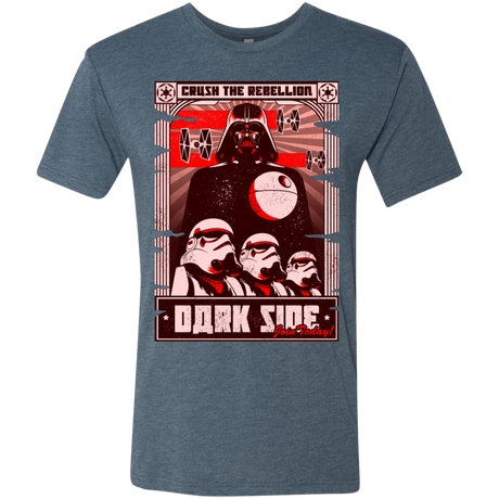 T-Shirts Indigo / Small Join the Dark SIde Men's Triblend T-Shirt