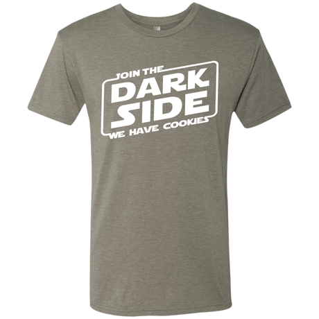 T-Shirts Venetian Grey / S Join The Dark Side Men's Triblend T-Shirt