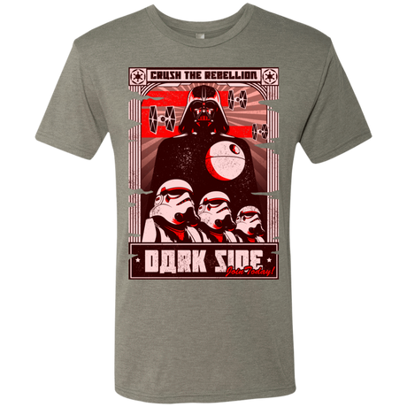 T-Shirts Venetian Grey / Small Join the Dark SIde Men's Triblend T-Shirt