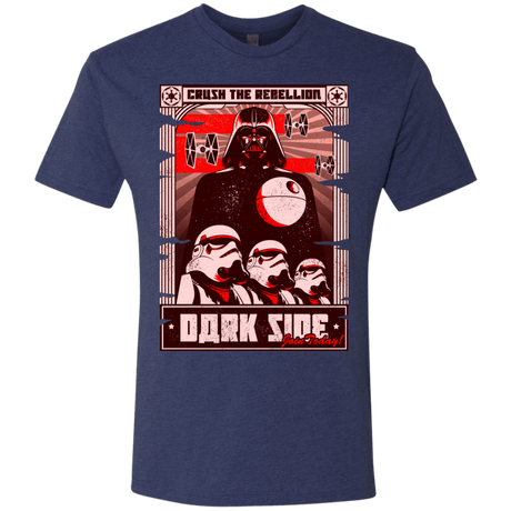 T-Shirts Vintage Navy / Small Join the Dark SIde Men's Triblend T-Shirt