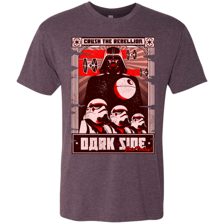 T-Shirts Vintage Purple / Small Join the Dark SIde Men's Triblend T-Shirt