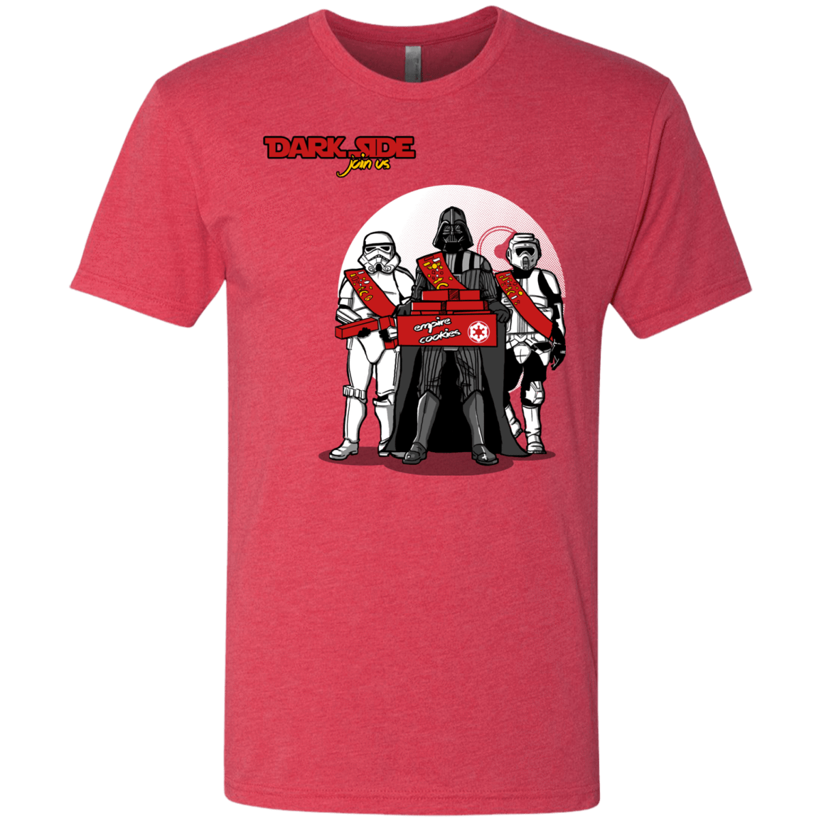 T-Shirts Vintage Red / S Join The Dark Side Men's Triblend T-Shirt