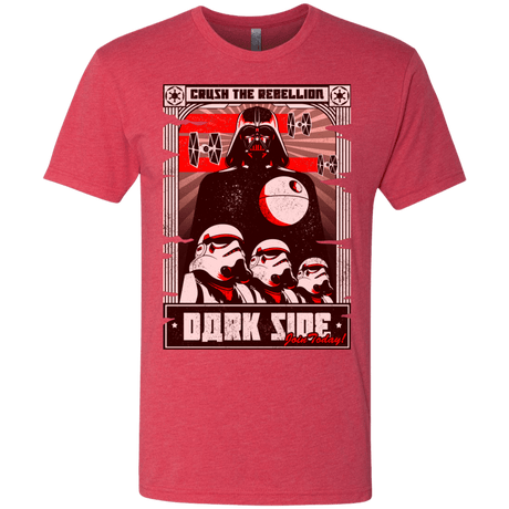 T-Shirts Vintage Red / Small Join the Dark SIde Men's Triblend T-Shirt