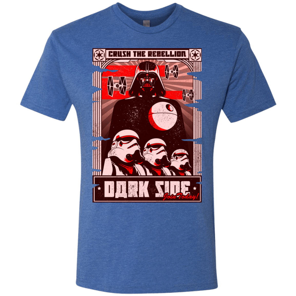 T-Shirts Vintage Royal / Small Join the Dark SIde Men's Triblend T-Shirt