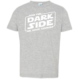 T-Shirts Heather Grey / 2T Join The Dark Side Toddler Premium T-Shirt