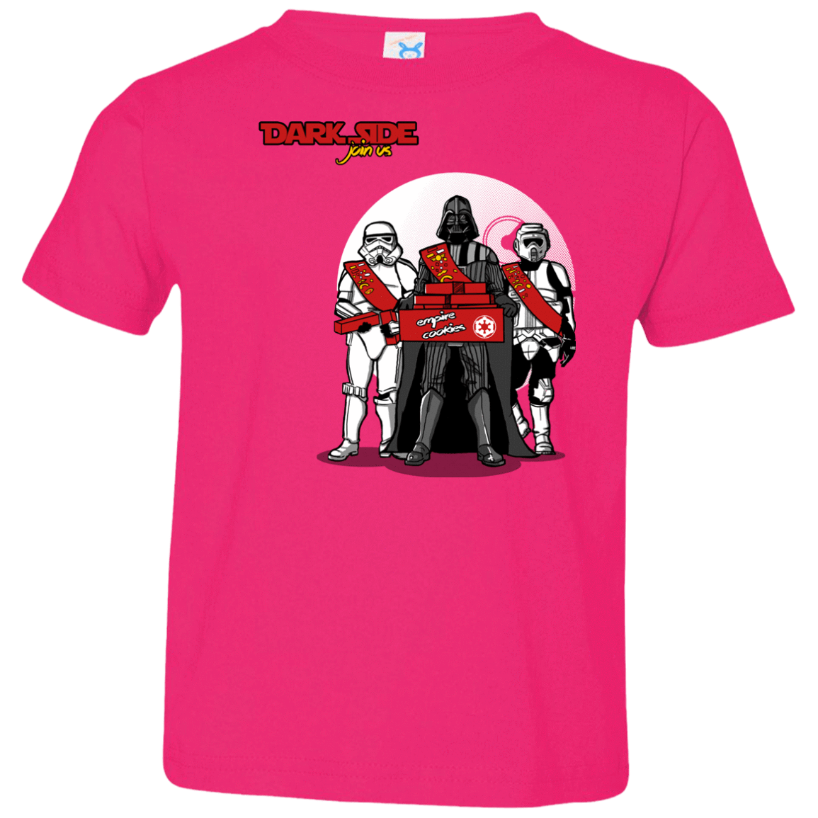 T-Shirts Hot Pink / 2T Join The Dark Side Toddler Premium T-Shirt