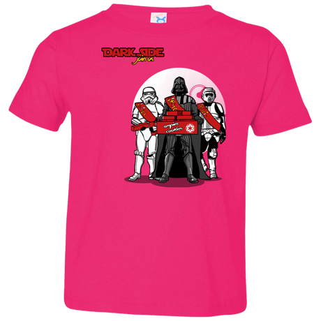 T-Shirts Hot Pink / 2T Join The Dark Side Toddler Premium T-Shirt