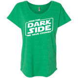 T-Shirts Envy / X-Small Join The Dark Side Triblend Dolman Sleeve