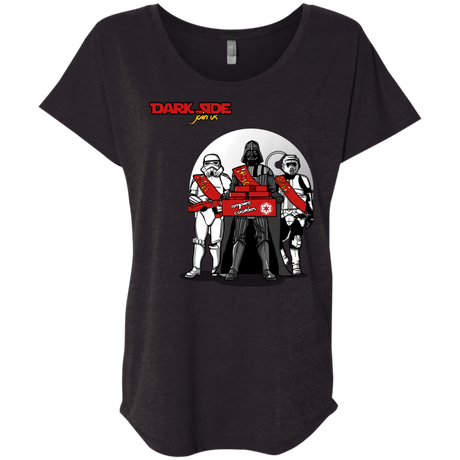 T-Shirts Vintage Black / X-Small Join The Dark Side Triblend Dolman Sleeve