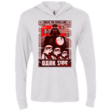 T-Shirts Heather White / X-Small Join the Dark SIde Triblend Long Sleeve Hoodie Tee