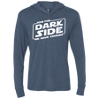 T-Shirts Indigo / X-Small Join The Dark Side Triblend Long Sleeve Hoodie Tee