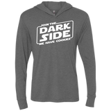 T-Shirts Premium Heather / X-Small Join The Dark Side Triblend Long Sleeve Hoodie Tee