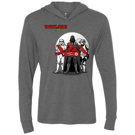 T-Shirts Premium Heather / X-Small Join The Dark Side Triblend Long Sleeve Hoodie Tee