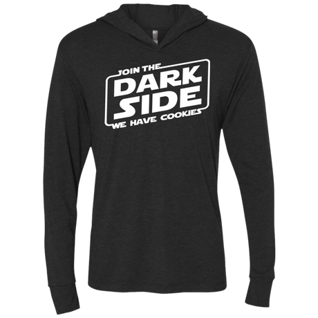 T-Shirts Vintage Black / X-Small Join The Dark Side Triblend Long Sleeve Hoodie Tee