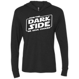 T-Shirts Vintage Black / X-Small Join The Dark Side Triblend Long Sleeve Hoodie Tee