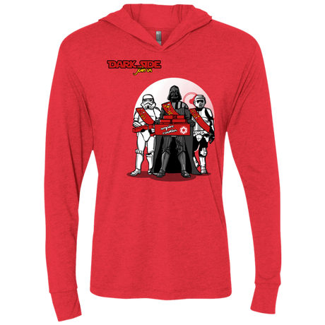 T-Shirts Vintage Red / X-Small Join The Dark Side Triblend Long Sleeve Hoodie Tee