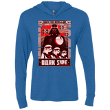 T-Shirts Vintage Royal / X-Small Join the Dark SIde Triblend Long Sleeve Hoodie Tee