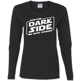 T-Shirts Black / S Join The Dark Side Women's Long Sleeve T-Shirt
