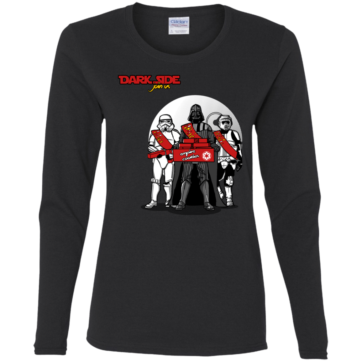 T-Shirts Black / S Join The Dark Side Women's Long Sleeve T-Shirt