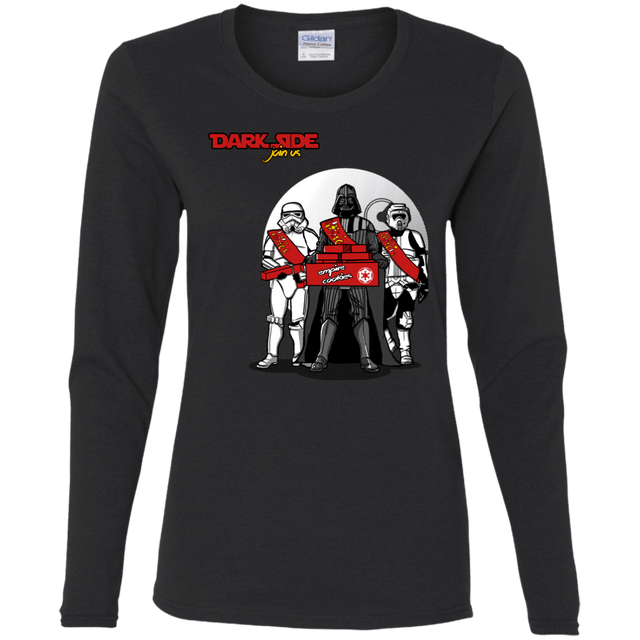 T-Shirts Black / S Join The Dark Side Women's Long Sleeve T-Shirt