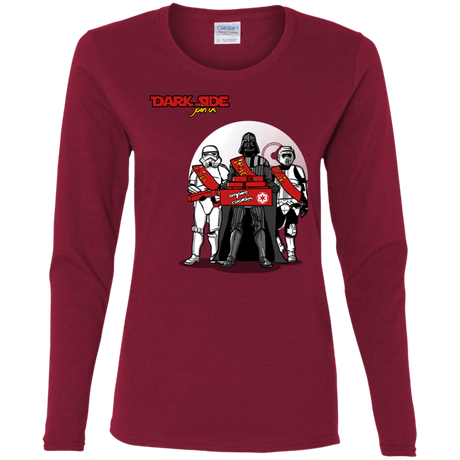 T-Shirts Cardinal / S Join The Dark Side Women's Long Sleeve T-Shirt