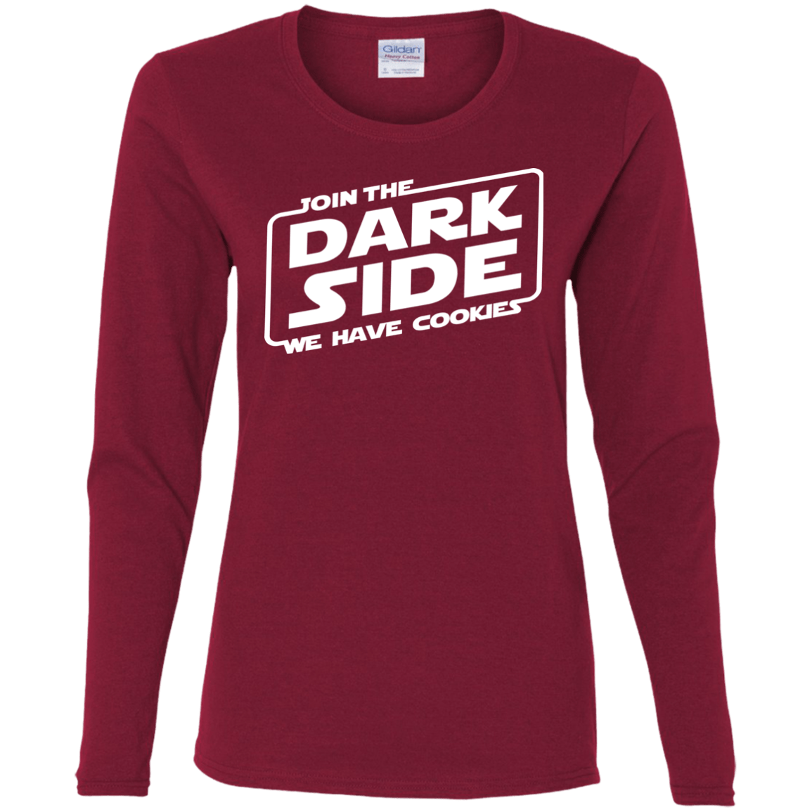 T-Shirts Cardinal / S Join The Dark Side Women's Long Sleeve T-Shirt